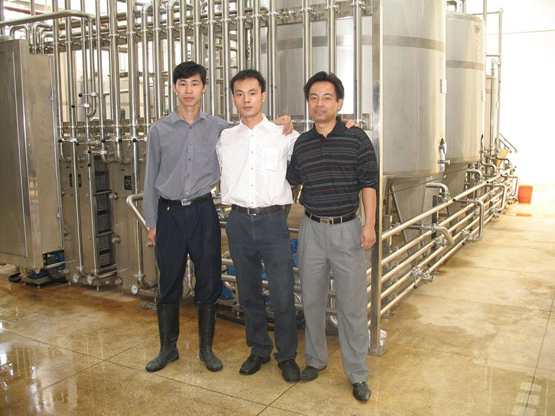 Transformation des boissons en usine alimentaire
